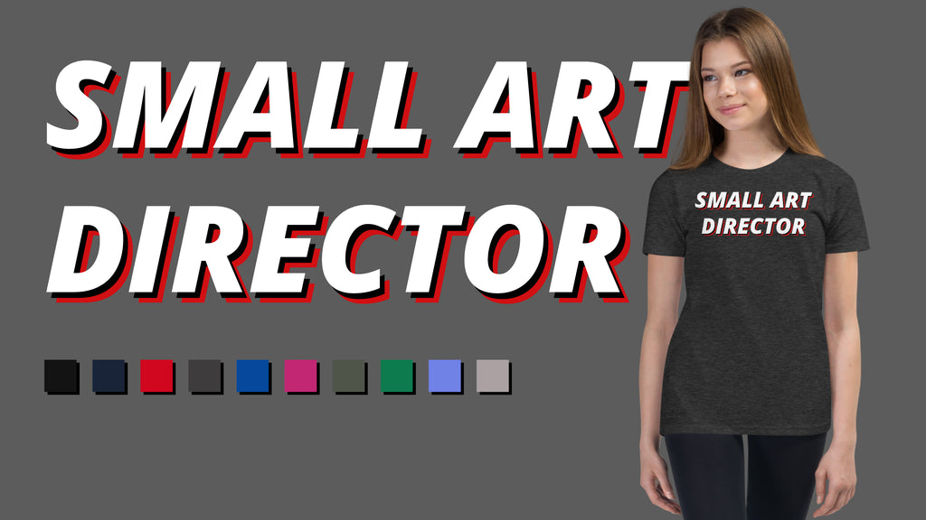Small Art Director: Girl's Sleeve T-Shirt